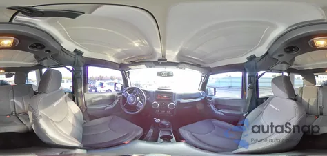 2016 Jeep Wrangler Unlimited Sahara из США, поврежденный, VIN 1C4BJWEG8GL201412